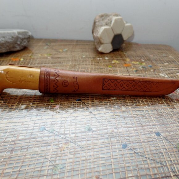 Vintage Rapala Finland J Martiini Small Filet Fish Knife Signed - Picture 1 of 15